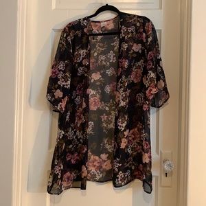 Floral Sheer Kimono/Duster